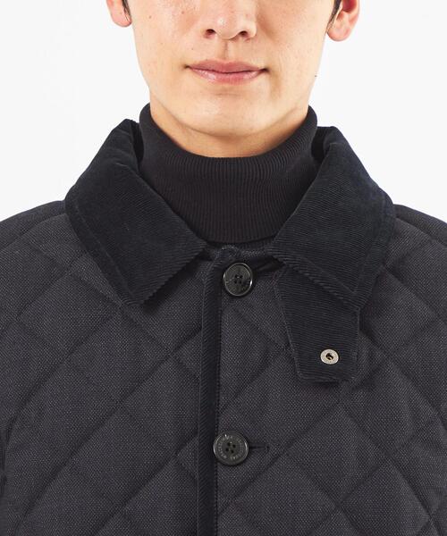 Traditional Weatherwear（トラディショナルウェザーウェア）の「【別注】＜Traditional Weatherwear＞バーズアイ WAVERLY ジャケット（その他アウター・メンズ・ネイビー/ダークブラウン・38/40/42）」の6枚目の写真