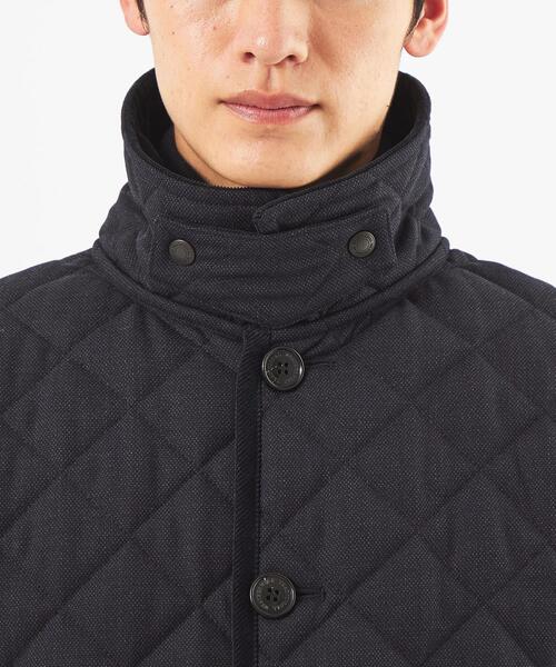 Traditional Weatherwear（トラディショナルウェザーウェア）の「【別注】＜Traditional Weatherwear＞バーズアイ WAVERLY ジャケット（その他アウター・メンズ・ネイビー/ダークブラウン・38/40/42）」の7枚目の写真