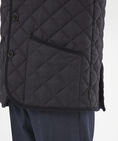 Traditional Weatherwear（トラディショナルウェザーウェア）の「【別注】＜Traditional Weatherwear＞バーズアイ WAVERLY ジャケット（その他アウター・メンズ・ネイビー/ダークブラウン・38/40/42）」の9枚目の写真