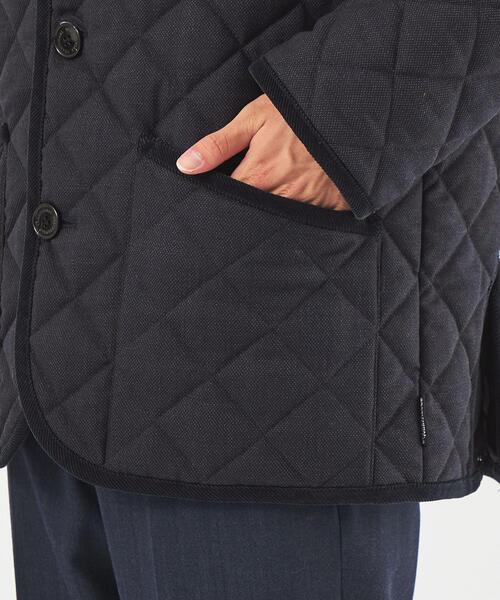 Traditional Weatherwear（トラディショナルウェザーウェア）の「【別注】＜Traditional Weatherwear＞バーズアイ WAVERLY ジャケット（その他アウター・メンズ・ネイビー/ダークブラウン・38/40/42）」の10枚目の写真