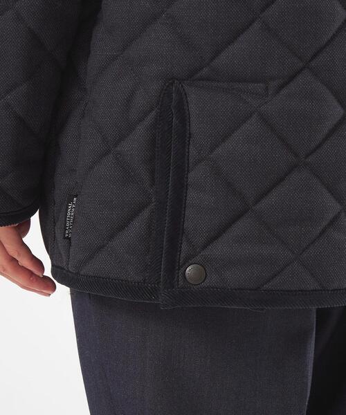 Traditional Weatherwear（トラディショナルウェザーウェア）の「【別注】＜Traditional Weatherwear＞バーズアイ WAVERLY ジャケット（その他アウター・メンズ・ネイビー/ダークブラウン・38/40/42）」の11枚目の写真