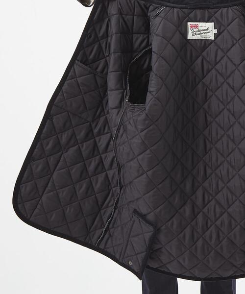 Traditional Weatherwear（トラディショナルウェザーウェア）の「【別注】＜Traditional Weatherwear＞バーズアイ WAVERLY ジャケット（その他アウター・メンズ・ネイビー/ダークブラウン・38/40/42）」の12枚目の写真