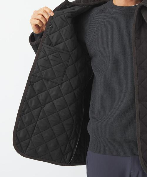 Traditional Weatherwear（トラディショナルウェザーウェア）の「【別注】＜Traditional Weatherwear＞バーズアイ WAVERLY ジャケット（その他アウター・メンズ・ネイビー/ダークブラウン・38/40/42）」の16枚目の写真