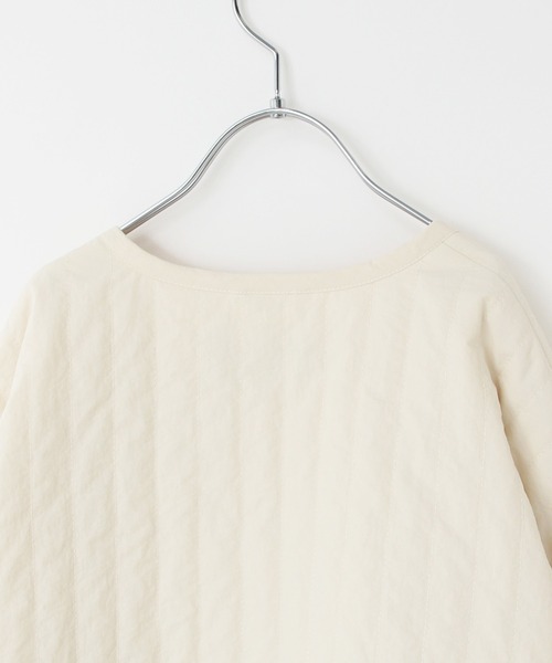 LOWRYS FARM(ローリーズファーム)の「キルティングショートジャケット 903917(ナイロンジャケット・キッズ・ブラック/アイボリー/カーキ・150cm/160cm)」の8枚目の写真