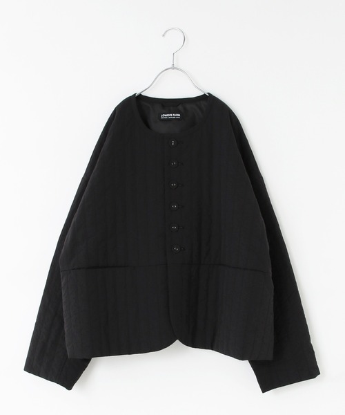 LOWRYS FARM(ローリーズファーム)の「キルティングショートジャケット 903917(ナイロンジャケット・キッズ・ブラック/アイボリー/カーキ・150cm/160cm)」の13枚目の写真