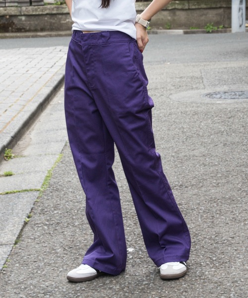 セール】【Dickies】センタークリースフレアパンツ 3187-6401