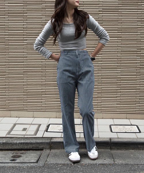 セール】【Dickies】センタークリースフレアパンツ 3187-6401