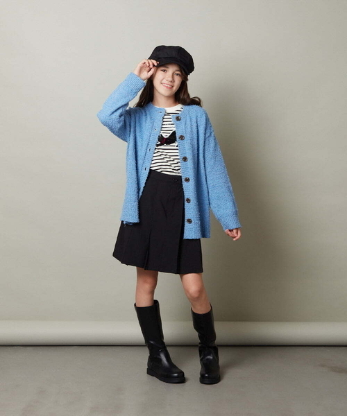 a.v.v（アーヴェヴェ）の「[140-150]アソートプリーツスカート（スカート・キッズ・ライトブラウン/ライトブルー/ブラック・150/140）」の18枚目の写真