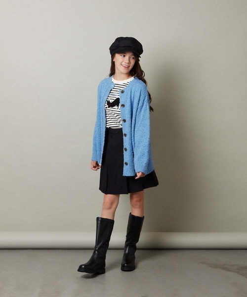 a.v.v（アーヴェヴェ）の「[140-150]アソートプリーツスカート（スカート・キッズ・ライトブラウン/ライトブルー/ブラック・150/140）」の20枚目の写真