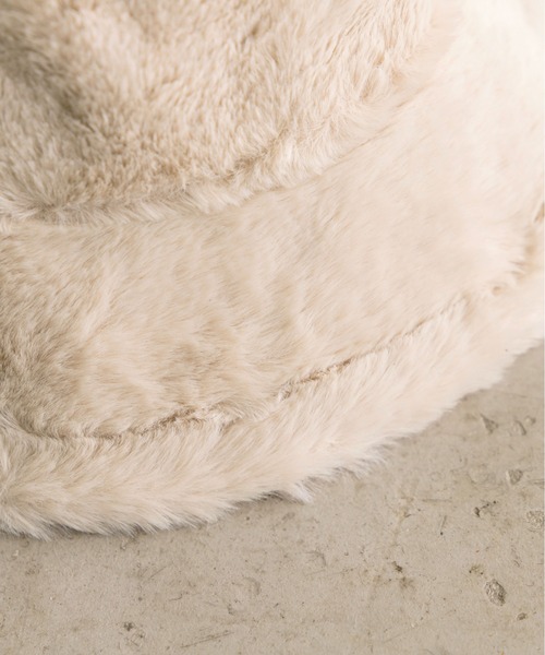 OLIVE des OLIVE（オリーブデオリーブ）の「【WEB限定カラー有】ファーバケットハット　1032150040（ハット・レディース・ブラック/ベージュ/アイボリー・FREE）」の19枚目の写真