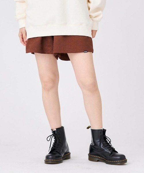 MILKFED.(ミルクフェド)の「JACQUARD SHORT PANTS(その他パンツ・レディース・ブラック/ブラウン・ONE SIZE)」の18枚目の写真