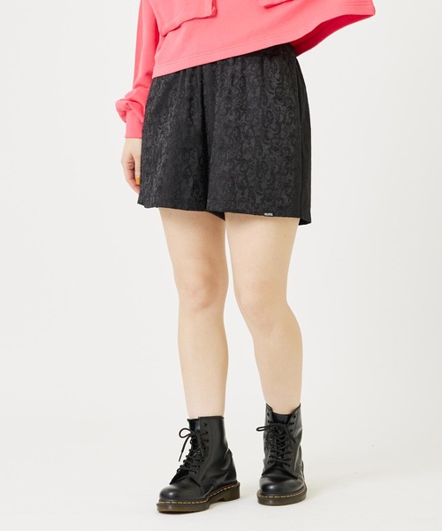 MILKFED.(ミルクフェド)の「JACQUARD SHORT PANTS(その他パンツ・レディース・ブラック/ブラウン・ONE SIZE)」の17枚目の写真