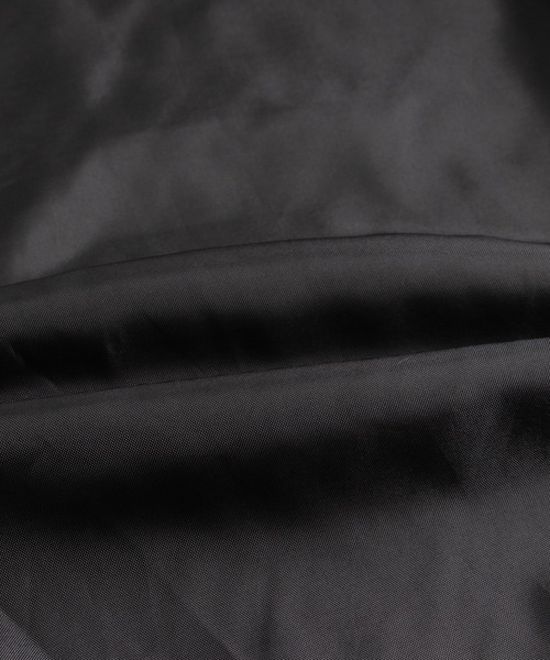 Rocky Monroe（ロッキーモンロー）の「オーバーサイズ ウールテックメルトン ドルマンスリーブショートブルゾン（ブルゾン・メンズ・ブラック/チャコール/ネイビー/オフホワイト/グレイッシュベージュ/ブラウン・L/M）」の22枚目の写真