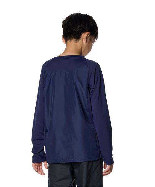 UNDER ARMOUR(アンダーアーマー)の「UAハイブリッド ロングスリーブTシャツ(ベースボール/KIDS)(Tシャツ/カットソー・キッズ・ネイビー・140cm/150cm/160cm)」の2枚目の写真