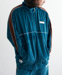 VISION STREET WEAR（ヴィジョンストリートウェア）の「VISION STREET WEAR ヴィジョンストリートウェア ベロアトラックジャケット（ジャージ）」