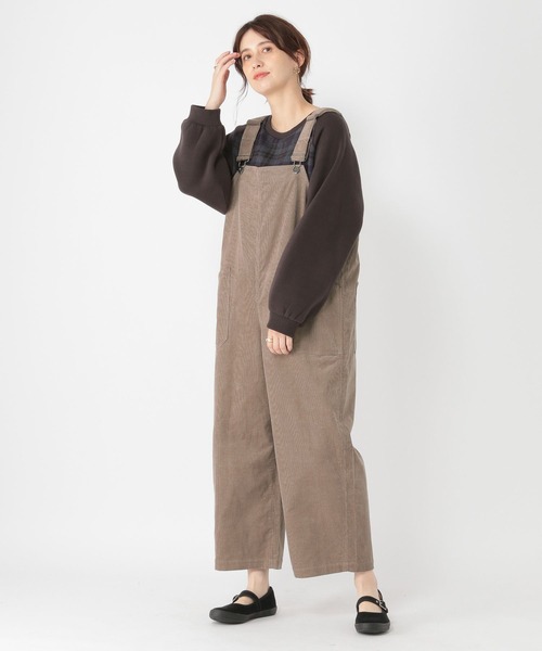 セール】ワークコーデュロイサロペ（サロペット/オーバーオール