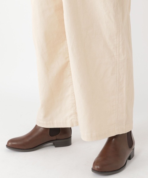 studio CLIP(スタディオクリップ)の「ワークコーデュロイサロペ(サロペット/オーバーオール・レディース・ネイビー/アイボリー/グレー・FREE)」の13枚目の写真