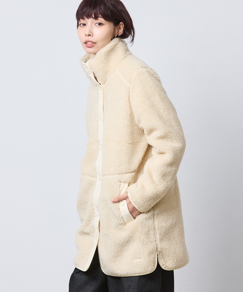 L.L.Bean(エルエルビーン)の「ビーンズ・シェルパ・フリース・コート 米国フィット・プチ(その他アウター・レディース・ベージュ系/ブラック/レッド系/ブラウン/アイボリー・MEDIUM/SMALL/X-SMALL/LARGE)」の8枚目の写真