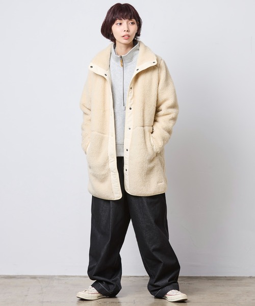 L.L.Bean(エルエルビーン)の「ビーンズ・シェルパ・フリース・コート 米国フィット・プチ(その他アウター・レディース・ベージュ系/ブラック/レッド系/ブラウン/アイボリー・MEDIUM/SMALL/X-SMALL/LARGE)」の20枚目の写真
