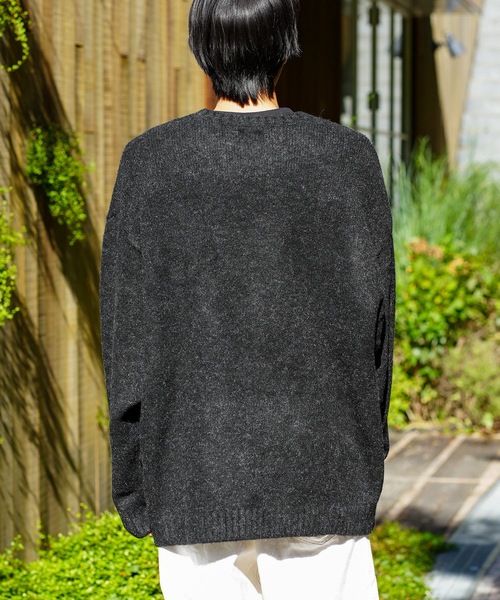 RVCA(ルーカ)の「RVCA メンズ BIG RVCA KNIT セーター【2023年秋冬モデル】/ルーカニット(ニット/セーター・メンズ・ブルー/ブラック/ゴールド・MEDIUM/SMALL/LARGE/X-LARGE)」の18枚目の写真