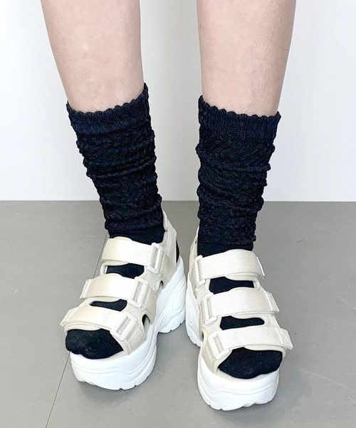 non-hedge（ノンヘッジ）の「ルーズソックス（ソックス/靴下・レディース・ブラック/ホワイト/グレー・FREE）」の11枚目の写真