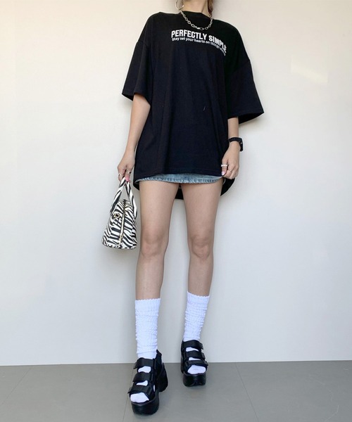 non-hedge（ノンヘッジ）の「ルーズソックス（ソックス/靴下・レディース・ブラック/ホワイト/グレー・FREE）」の17枚目の写真