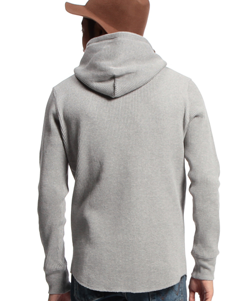 B:MING by BEAMS（ビーミングバイビームス）の「ビーミング by ビームス / サーマルプルオーバーパーカ（パーカー・メンズ・グレー/ブラック/オフホワイト・MEDIUM/X-LARGE/SMALL/LARGE）」の5枚目の写真