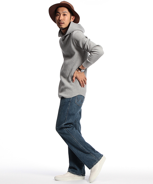 B:MING by BEAMS（ビーミングバイビームス）の「ビーミング by ビームス / サーマルプルオーバーパーカ（パーカー・メンズ・グレー/ブラック/オフホワイト・MEDIUM/X-LARGE/SMALL/LARGE）」の8枚目の写真