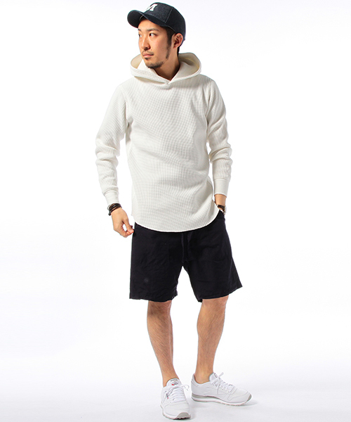 B:MING by BEAMS（ビーミングバイビームス）の「ビーミング by ビームス / サーマルプルオーバーパーカ（パーカー・メンズ・グレー/ブラック/オフホワイト・MEDIUM/X-LARGE/SMALL/LARGE）」の10枚目の写真