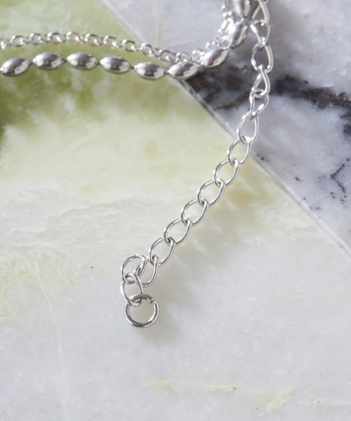 ear PAPILLONNER（イアパピヨネ）の「《金属アレルギー対応》ステンレス・2連チェーンネックレス（ネックレス・レディース・ゴールド/シルバー・FREE）」の6枚目の写真