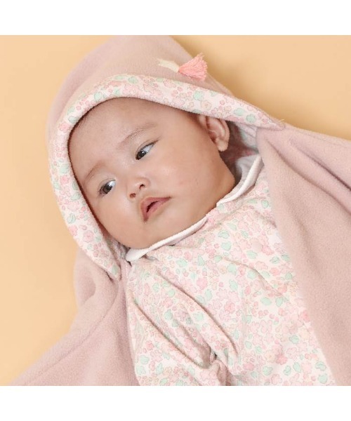 n.o.u.s（ノウズ）の「n.o.u.s 星型オクルミ（おくるみ・キッズ・ピンク/ブルー・50-70cm）」の8枚目の写真