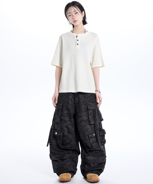 goa パラシュートパンツ　カーゴ　parachute cargo pants parachute cargo pants / パラシュートカーゴパンツ（カーゴパンツ