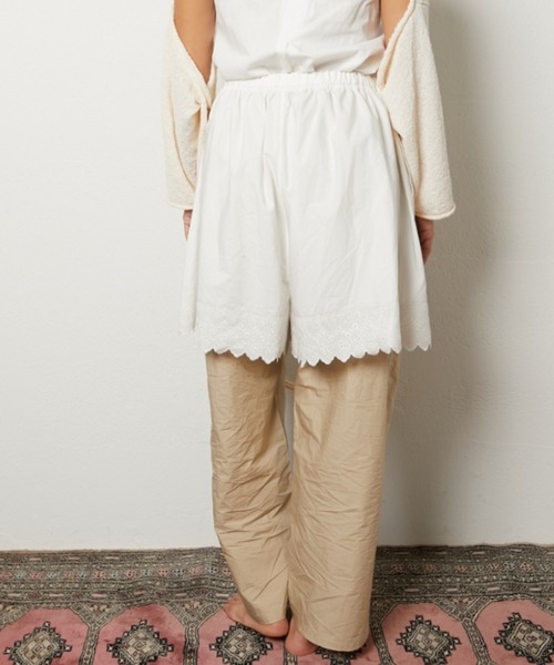 official ファッション papier パピエ farm pants