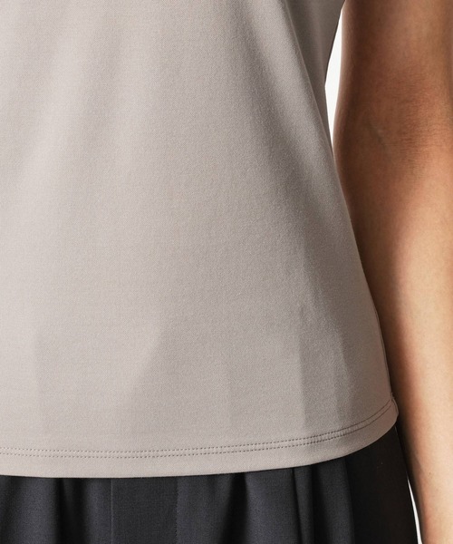 BABYLONE(バビロン)の「Vネックパット付きキャミ(キャミソール・レディース・グレー/ブラック・フリー)」の10枚目の写真