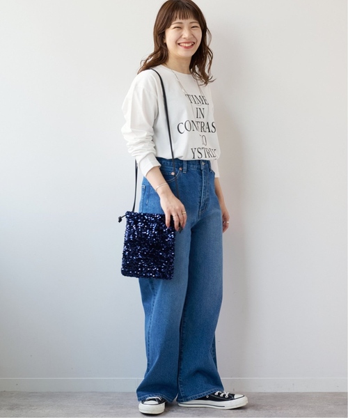 JOURNAL STANDARD relume（ジャーナルスタンダード　レリューム）の「《追加》RELUME スパンコールバッグ（ショルダーバッグ・レディース・シルバー/ブラック/ネイビー・FREE）」の17枚目の写真