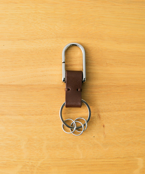 URBAN RESEARCH DOORS（アーバンリサーチドアーズ）の「カラビナキーリング（その他小物・メンズ・オレンジ/ネイビー/ダークブラウン/ホワイト/ブラック・-）」の3枚目の写真