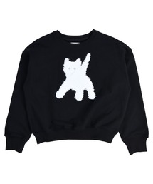 Flashed Cats Eye Boucle Sweatshirts