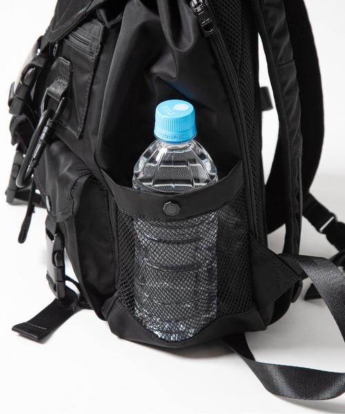 MAKAVELIC(マキャベリック)の「GRACE DOUBLE POCKET BACKPACK/ バックパック / リュックサック(バックパック/リュック・メンズ・ブラック・FREE)」の2枚目の写真