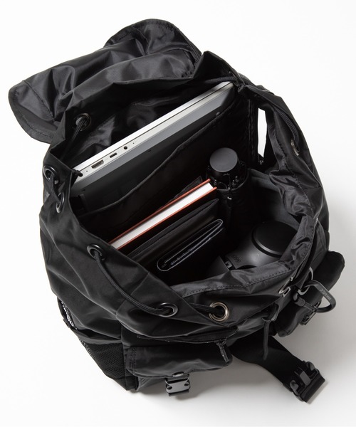 MAKAVELIC(マキャベリック)の「GRACE DOUBLE POCKET BACKPACK/ バックパック / リュックサック(バックパック/リュック・メンズ・ブラック・FREE)」の10枚目の写真