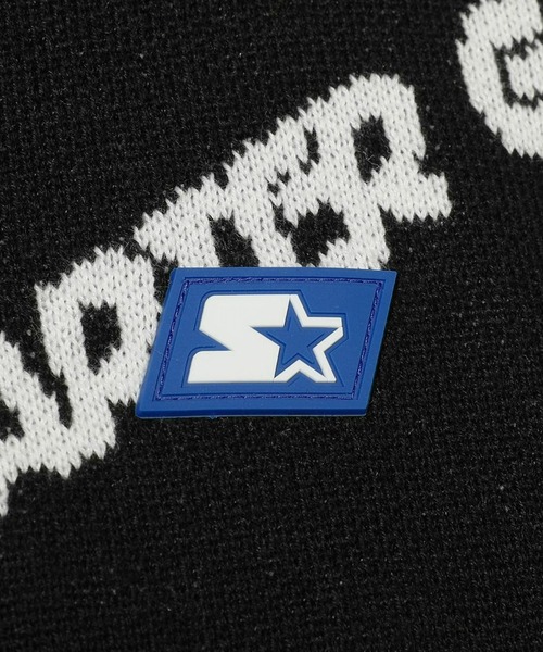 STARTER BLUE LABEL(スターターブルーレーベル)の「【STARTER GOLF】スターターゴルフ ラバーロゴワッペンシューティングパターン総柄カーディガン SG-123008(ニット/セーター・レディース・サーモンピンク/イエロー/ブラック/サックスブルー・M/S/L)」の15枚目の写真