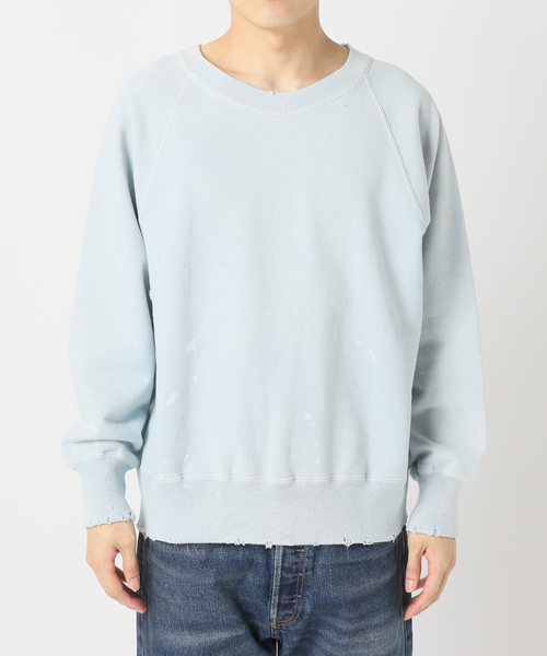 JOURNAL STANDARD relume（ジャーナルスタンダード　レリューム）の「【TEST / テスト】別注 ヴィンテージウォッシュスウェット（スウェット・メンズ・ブラック/グリーン/ネイビー・MEDIUM/LARGE）」の22枚目の写真
