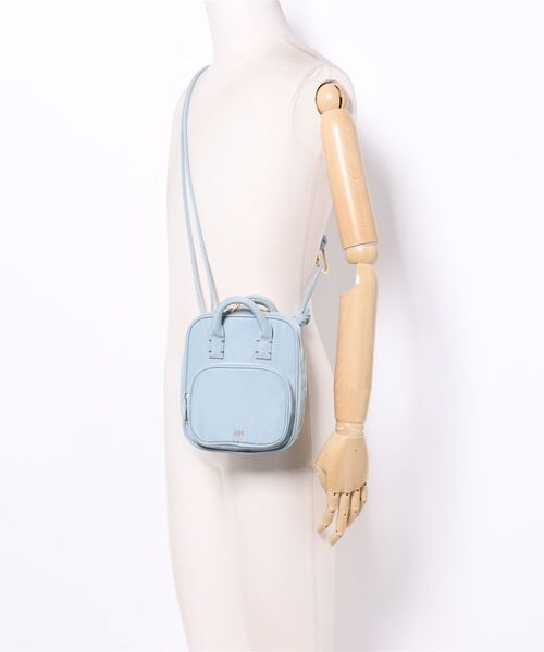 ACCOMMODE（アコモデ）の「ポイントステッチミニショルダーバッグ（ショルダーバッグ・レディース・アイボリー/ブルー/ブラック・FREE）」の18枚目の写真