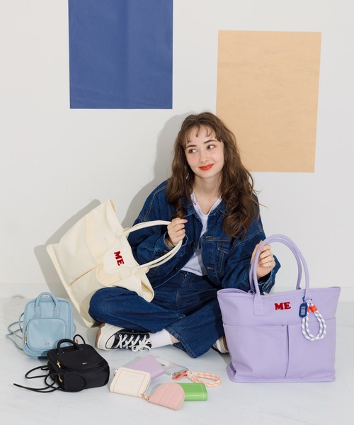 ACCOMMODE（アコモデ）の「ポイントステッチミニショルダーバッグ（ショルダーバッグ・レディース・アイボリー/ブルー/ブラック・FREE）」の11枚目の写真