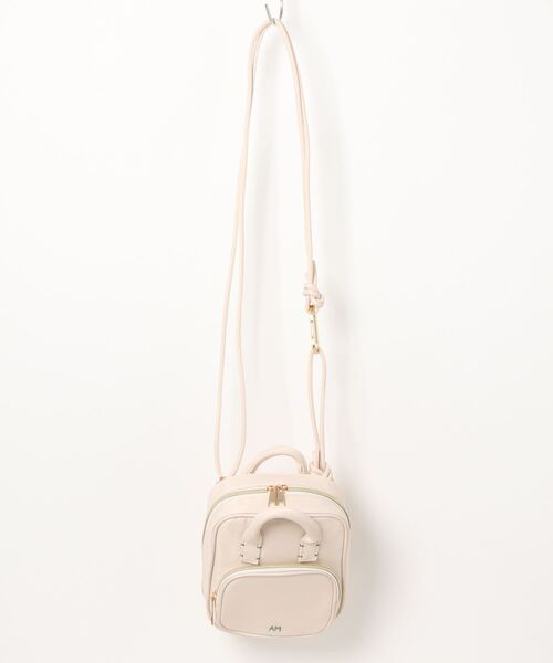 ACCOMMODE（アコモデ）の「ポイントステッチミニショルダーバッグ（ショルダーバッグ・レディース・アイボリー/ブルー/ブラック・FREE）」の12枚目の写真