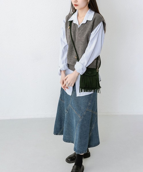 VIP価格◆PRADA◆ウーブンファブリック ショルダーバッグ VIPセール！】PRADA（プラダ）トリック ショルダーバック (PRADA