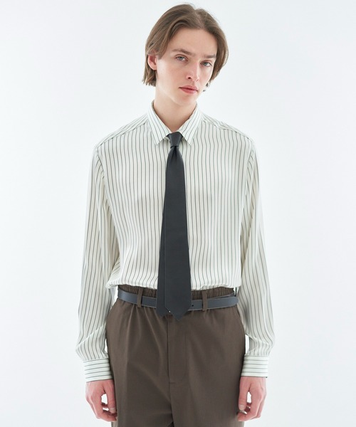 ESTNATION（エストネーション）の「ESTNATION / ラムレザータイ（ネクタイ・メンズ・ブラック・FREE）」の7枚目の写真