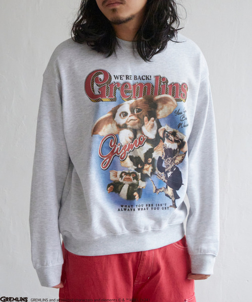 SNIDEL GREMLINS スウェット GREMLINS SWEAT グレムリンスウェット【25GR-BW-02】【GREMLINS
