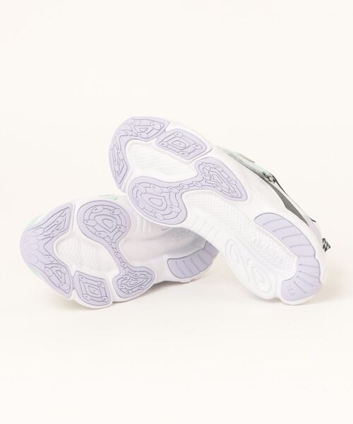 n☆p school(ニコプチスクール)の「n☆p school/ニコ☆プチスクール/キッズスニーカー/ニコプチスクール 069(スニーカー・キッズ・サックスブルー/ホワイト×グリーン/ラベンダー・19.0cm/20.0cm/21.0cm/21.5cm/22.0cm/22.5cm/23.0cm/23.5cm/24.0cm)」の4枚目の写真