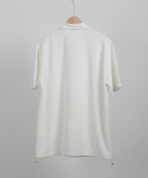aimoha(アイモハ)の「aimoha men FUNCTIONAL POLO SHIRT ファンクショナルポロシャツ吸水速乾 (SS)(ポロシャツ・メンズ・ダークグレー/ホワイト/ブラック/チョコ・LARGE/X-LARGE/XX-LARGE/XXX-LARGE)」の7枚目の写真