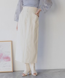 mysty woman | フロントZIPナロースカート 106941(スカート)